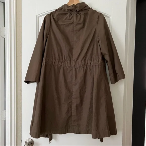 MARNI khaki cotton parka - Picture 3 of 6